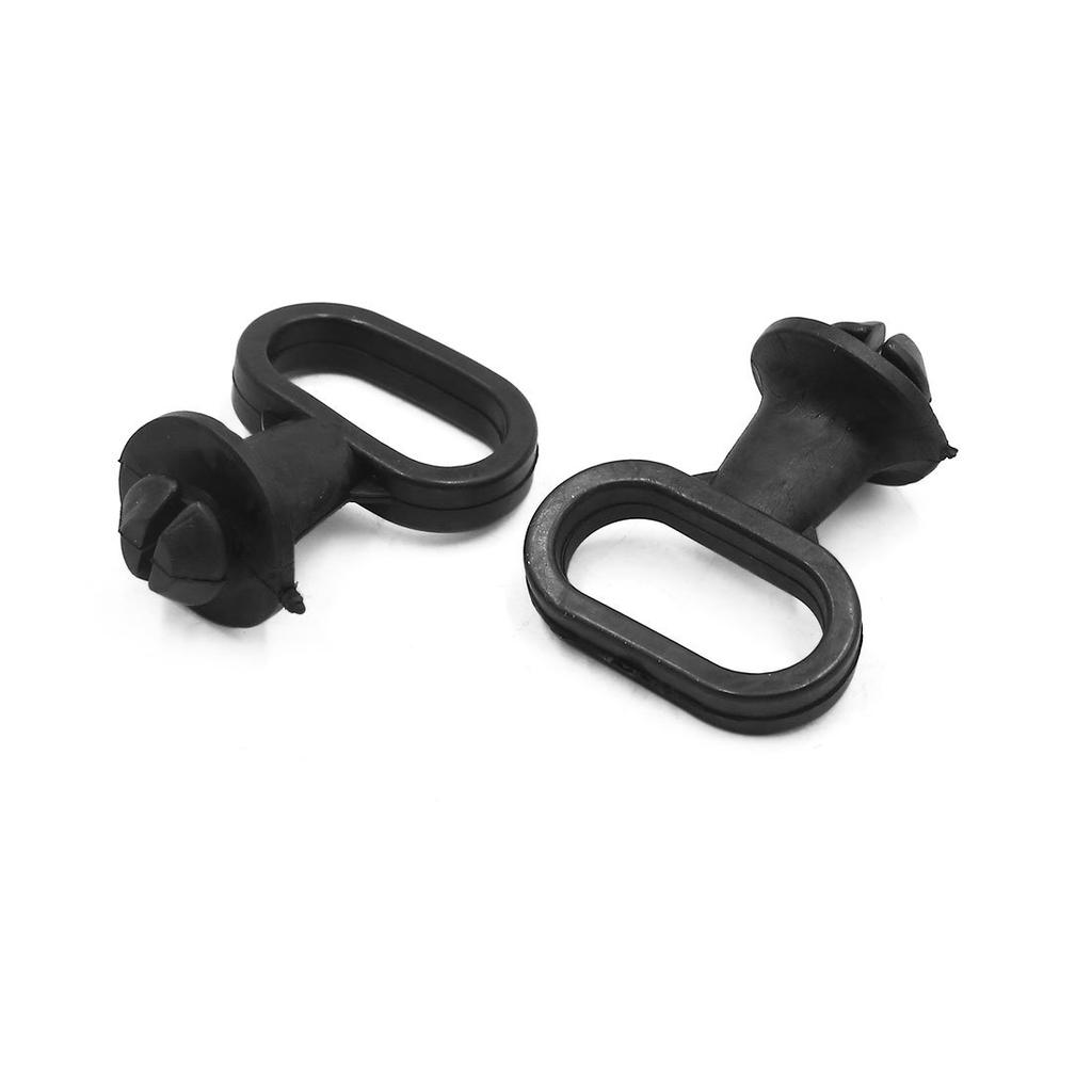 uxcell Front Mudguard Cable Guide Black Rubber Front Mudguard Speedometer
