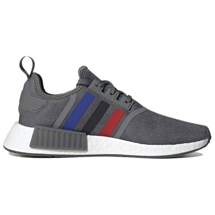 Adidas NMD_R1 Grey Scarlet Blue Men Sneakers Grey-Four Better-Scarlet Core-Black FZ5708