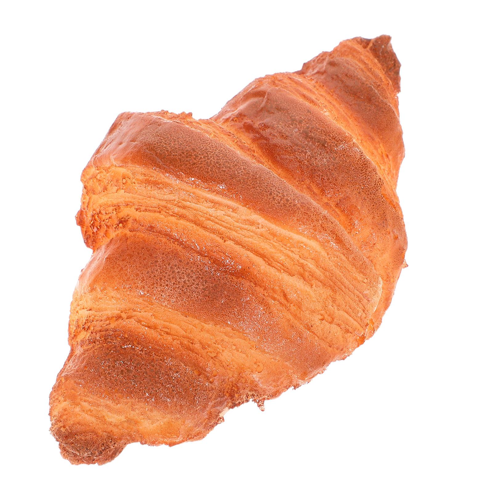 Realistic Fake Bread Artificial Croissant Kitchen Decor Home Bakery Photo Prop Display Decoration Prop Realistic Pastries