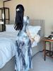 2025 Modern Chinese Qipao: Elegant Slim-Fit High Slit Dress for Summer & Autumn