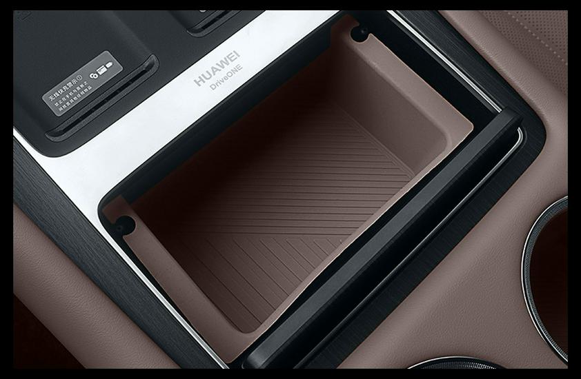 Silicone Anti-slip Storage Organizer Mat for Huawei AITO M8/M7 Car Consoles - Fits 26 Models
