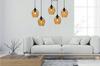 MODERN GLASS SPIDER CEILING HANGING LAMP