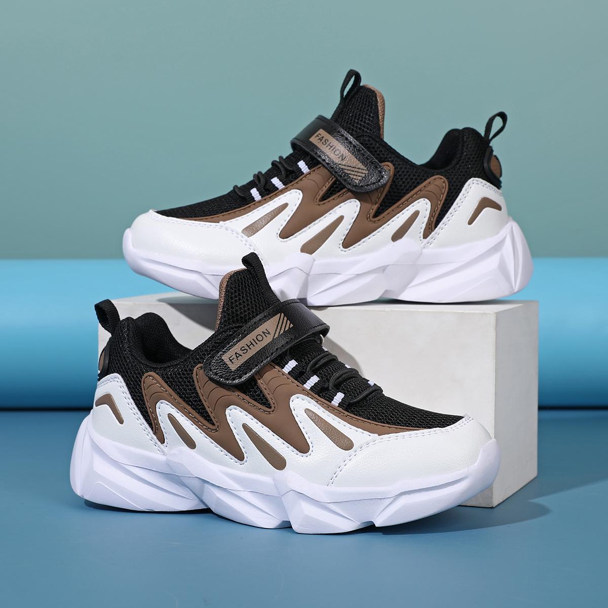 

Kids Casual Boys Basketball Shoes Soft Sole Kids Shoes Non-slip Sneakers Shoes Outdoor Student s Children Sport Walking Footwear 32