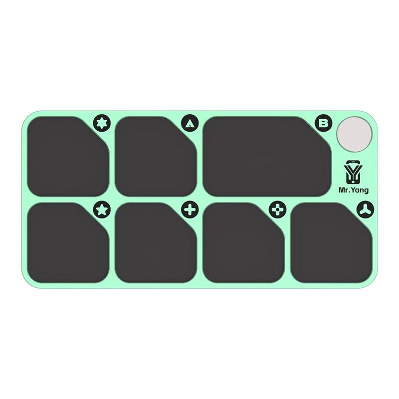 Screw Storage Board: Aluminum Alloy Magnetic Organizer by Yang Changshun