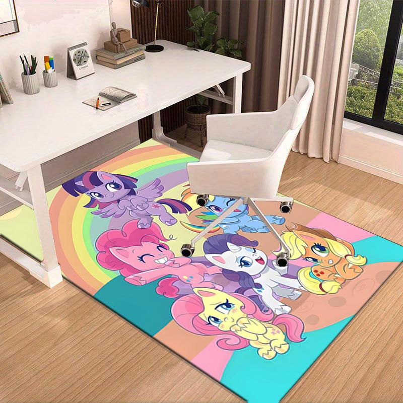 Twilight Sparkle's unicorn Carpet, Chair Rug,Rug for Office Bedroom living rooms, Doormat decor Fan Gift Christmas Gift