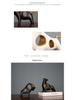 Modern Resin Cow Figurine: Creative Home & Study Decoration, Perfect Gift