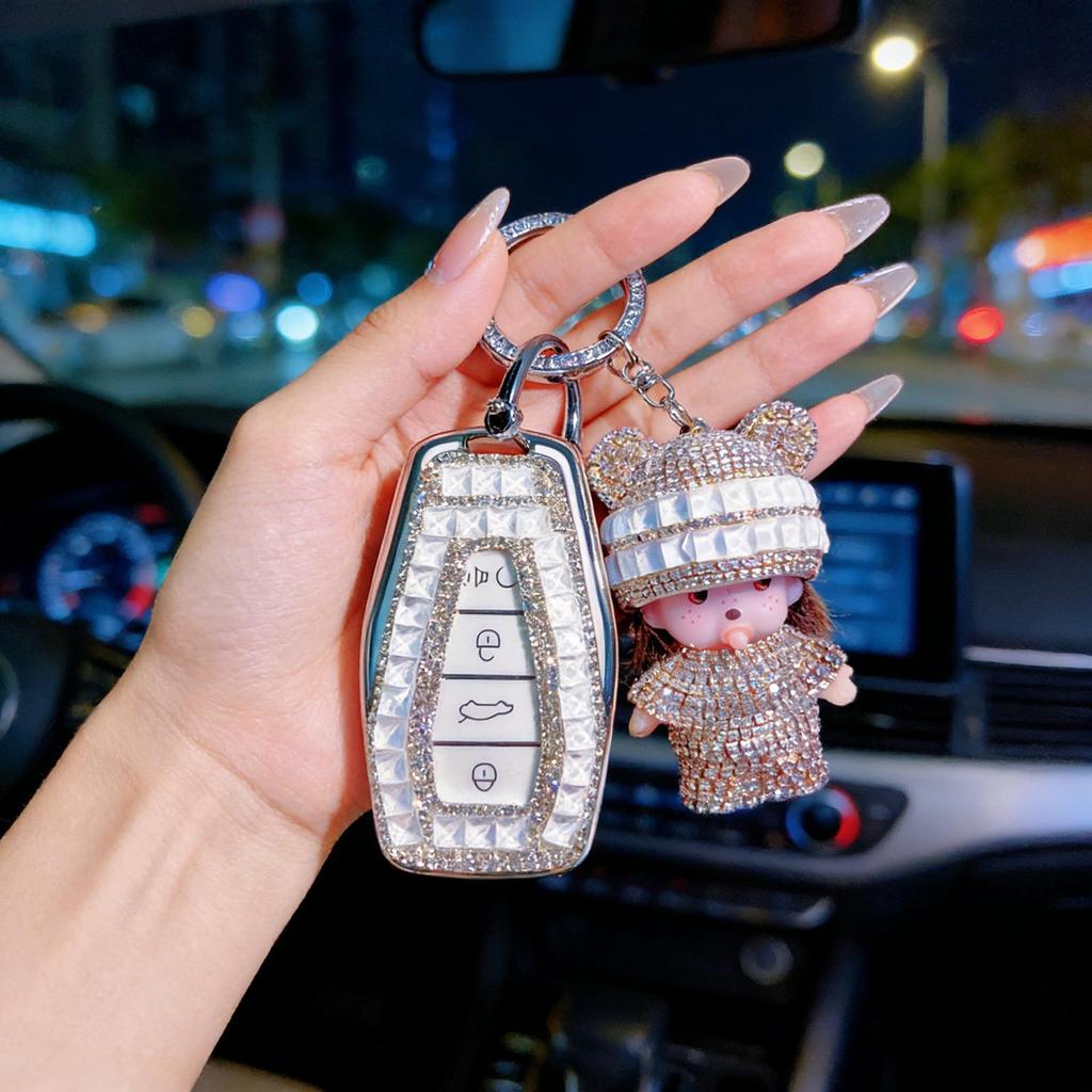 Geely Car Key Case for Xingyue L, Xingrui, Boyue, Bin Yue, Emgrand, and Bin Rui – 4th Gen Protective Shell