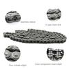 LINGQI 520 Chain 100 Link 110 120L Drive Chains With Links For ATV Quad MX Enduro Motocross Racing Universal Parts Off Road
