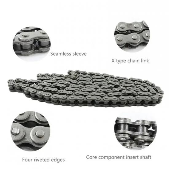 LINGQI 520 Chain 100 Link 110 120L Drive Chains With Links For ATV Quad MX Enduro Motocross Racing Universal Parts Off Road