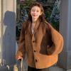 Kaiser Women's Wool Shearling Reversible Coat