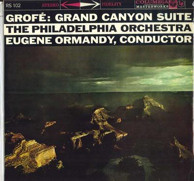 LP Record EUGENE ORMANDY, PHILADELPHIA ORCHES - Grophe: Suite "Grand Canyon" RS102 COLUMBIA Japan Classical Used