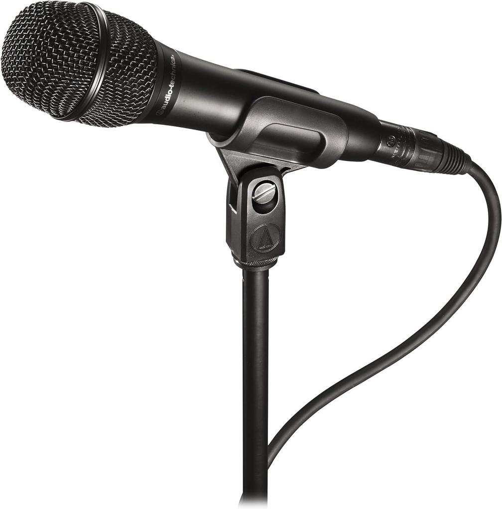 Audio-Technica AT2010 Handheld Condenser Microphone for Video Streaming, Home Recording, Podcasts, Live Commentary, and DTM (Black)
