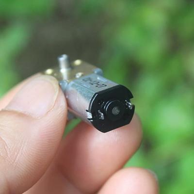 1Pc Dc3V 3.7V 5V 850Rpm D-Shaft Large Torque Micro Turbo Worm Mini N20 Dual Shaft Gear Motor Full Metal Gear Box Reduction Motor