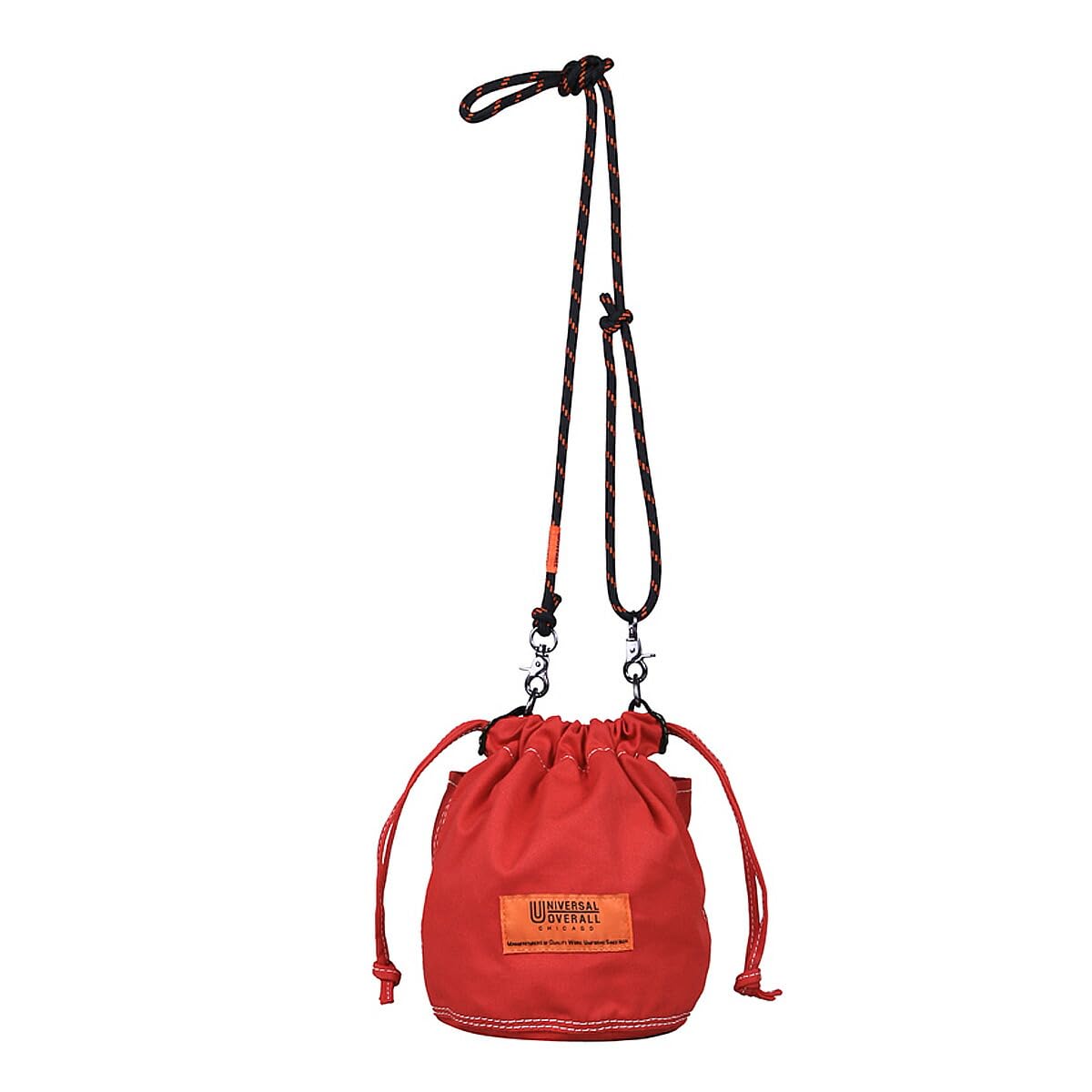 

Drawstring Mini Accessory Pouch [Universal Overalls] Pouch, Pouch, (RED) червоний