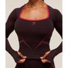 Gymshark Apex Lift Seamless Long Sleeve Crop Top Cherry Purple Build Pink B3c7t Pcff