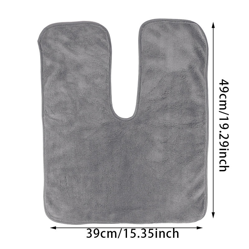 U-Shaped Beauty Towel - Ultra-Fine Fiber Facial Quick-Dry Towel, Super Soft Highly Absorbent for Salon Spa Massage Skincare Use