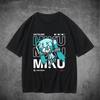 Hatsune Miku Y2k Top Fashion 2025 New Women's T-shirts Casual T-shirts Printed T-shirts Various Sizes Street T-shirts Printed