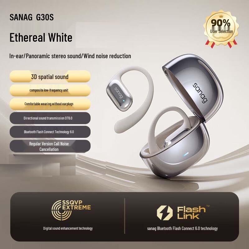 

Sena G30S Open-Ear Bluetooth Ear Hook Headset