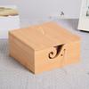 Wood Yarn Bowl with Lid Knitting Bowl Knitting Wool Holder Knitting Wool Organizers with Carved Holes for Crocheting