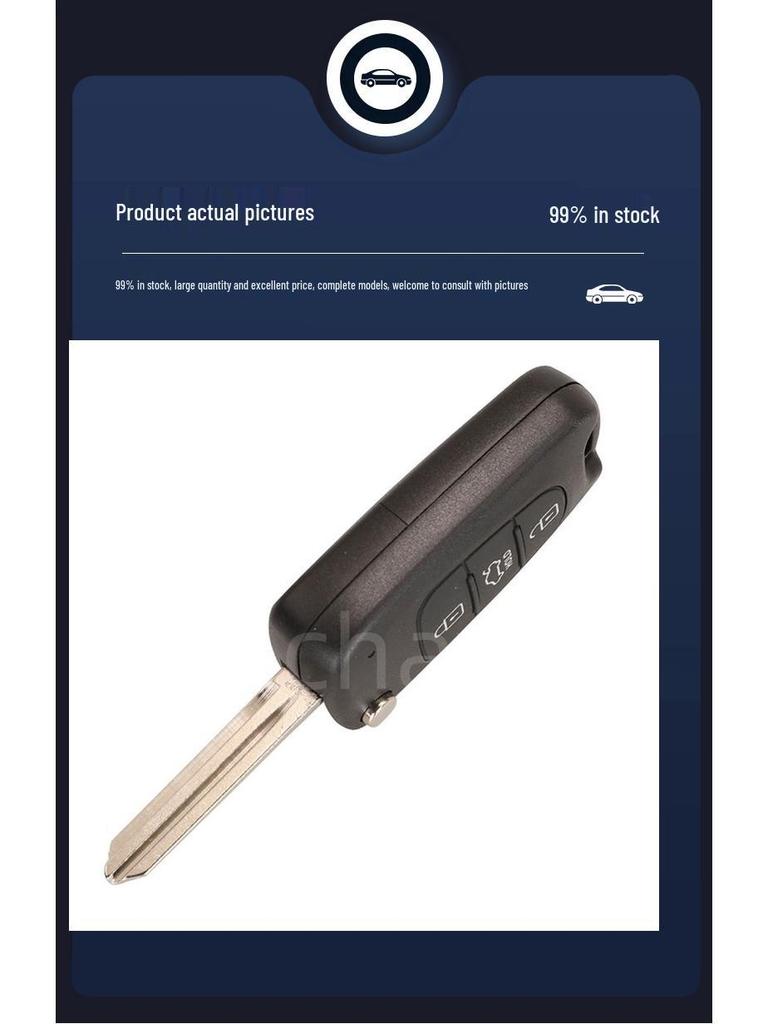 95430-1M250/1X000 מפתח רכב מקופל מרחוק לקיה, תואם ID46 433MHz FSK