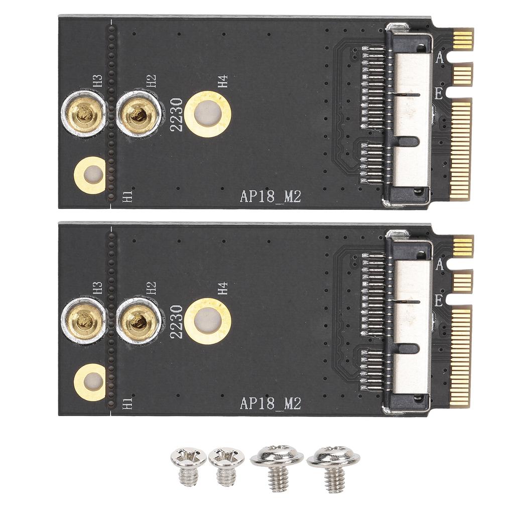 2 stk Adapter for OS X til NGFF-grensesnitt Trådløst nettverkskort BCM94360CS2 BCM943602CS