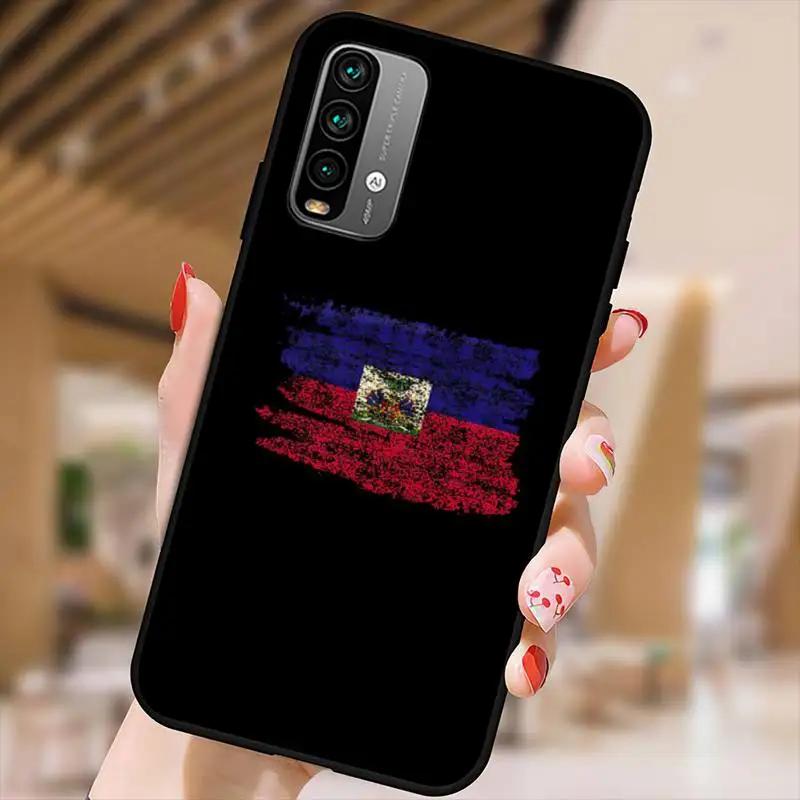 

Классический чехол для телефона с флагом Гаити для Xiaomi9 10 11PRO LITE Redmi NOTE7 8 9 10A PRO K40 Poco3 Shell RedmiNote11S