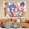 VIKAMA Cartoon Girlish Tapestry Adorable Comic Design Suitable for Living Room Bedroom and Gaming Room Decor