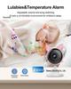 2.8" Wireless Baby Monitor with Cry Detection, Night Vision, Two-Way Talk, and Feeding Timer.