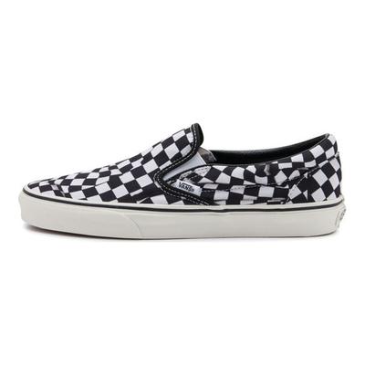 Classic Slip-On OTW - Dahahm Schachbrettmuster Unisex Sneaker Schwarz True-White VN0A5AO8342