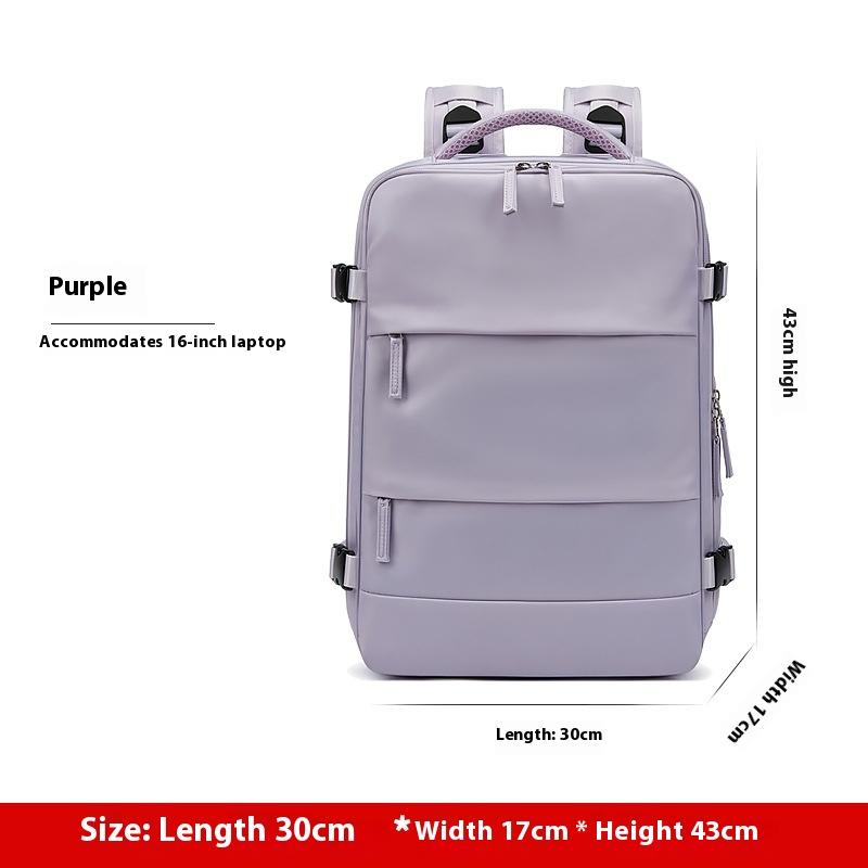 Backpack Large Capacity Men's and Women's Outdoor Travel Bag Waterproof Lightweight Casual Backpack Short Trip Computer Simple School Bag