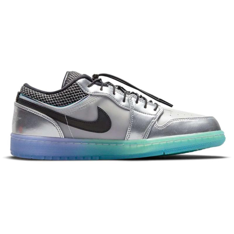 Air Jordan 1 Low Se 'Metallic Silver Gradient' Damskie Jordan DJ5199-109