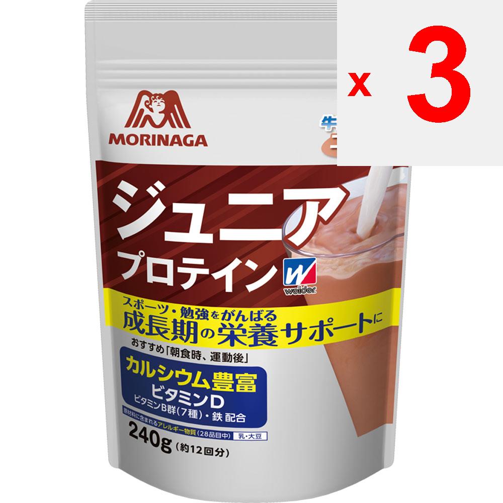 Morinaga Seika Wider Widder Junior Protein Cocoa 240g WIDDER