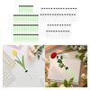 Floral Arrangement Supplies Plastic Water Tubes with Cap Flower Vials for Crafts and Fresh Flower Bouquets