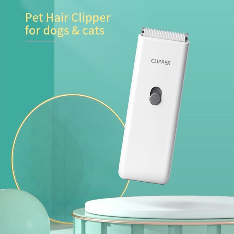 Portable Pet Hair Clipper Silent Waterproof Pet Grooming Electric Clippers Multifunctional Shaving and Hair Cutting Tool