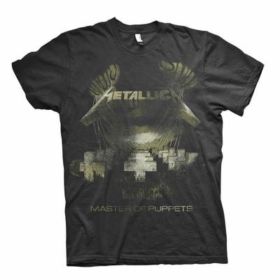 Unisex tričko Metallica Master Of Puppets Distressed Classic Rock Metal Band