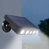 Solarbetriebener Bewegungsmelder-Flutlichtstrahler, langlebig und für den Außenbereich geeignet, Gärten, Balkone und Innenhöfe