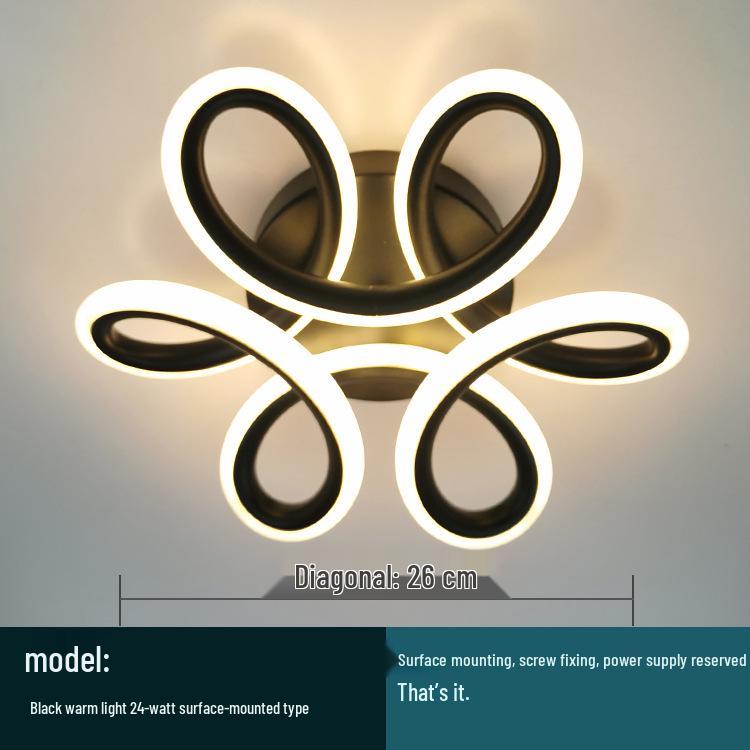 Nordic Modern LED Ceiling Light for Hallways & Staircases White light