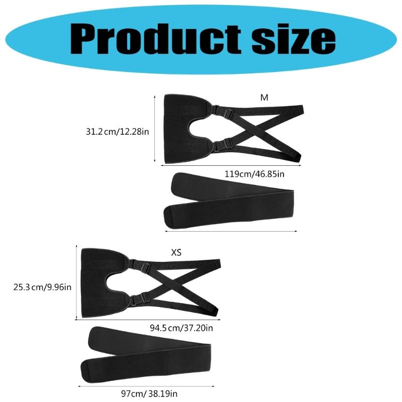 Arm Sling Shoulder Immobilizer Comfortable Arm Fixing Strap for Rehabilitation Post Injury and Outdoor Activities