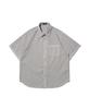 ANALOG MOOD Pigment Short Sleeve Shirt (Gray)