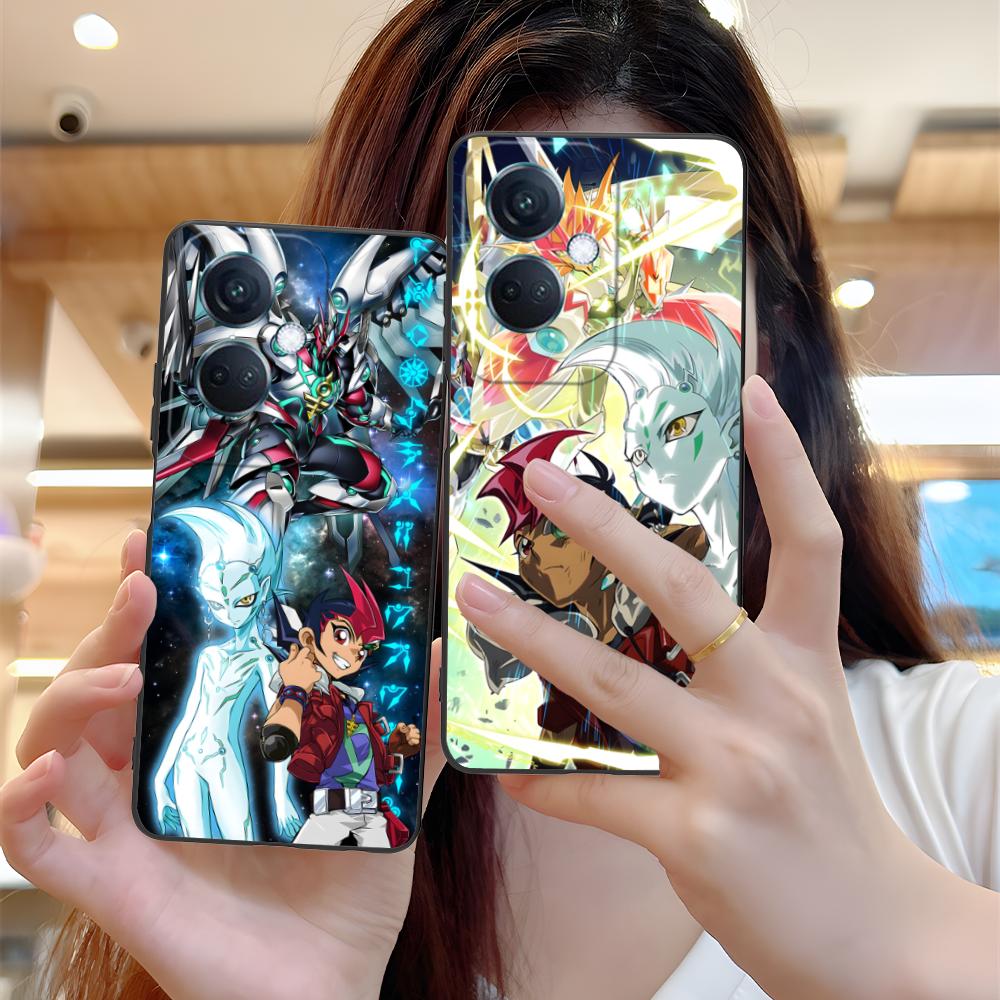 Yugioh Yuma Tsukumo Mobile Phone Case for OPPO Reno 14 13 12 11 10 9 8 7 6 5 F T Pro 5G Colorful Printing Cover Smartphone Cover