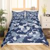 Camouflage Bettwäsche Set Queen Size Rosa Blau Camo Bettbezug Mode Tagesdecke Abdeckung Set Moderne Abstrakte Kunst Steppdecke Abdeckung 3 Teile