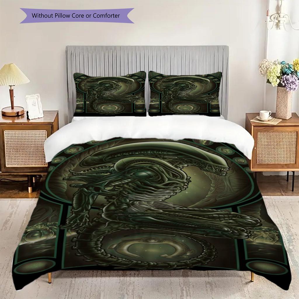Aliens Vs Predator Omnibus Prey Threepiece Set 1 Duvet Cover 2 Pillowcase Without Core Bedding Set Duvet Cover And Pillowcase