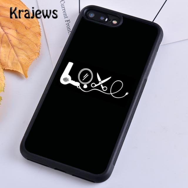 

Krajews инструменты для парикмахера, мягкий чехол для телефона для iPhone 14 5 SE 6s 7 8 plus XR XS 11 12 13 pro max Samsung S21 S22ultra Plus Samsung S22ultra