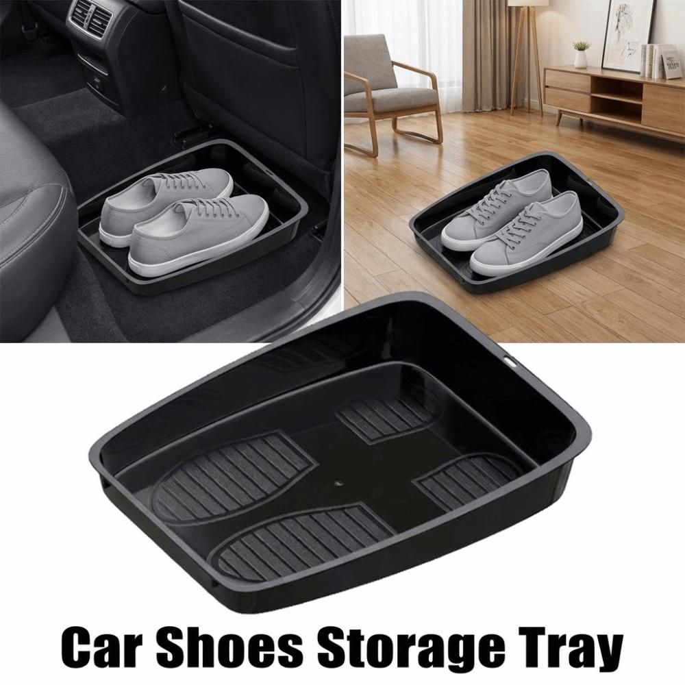 Anti-fouling Under Seat Container Box Reusable Shoes Storage Box  Home Closet
