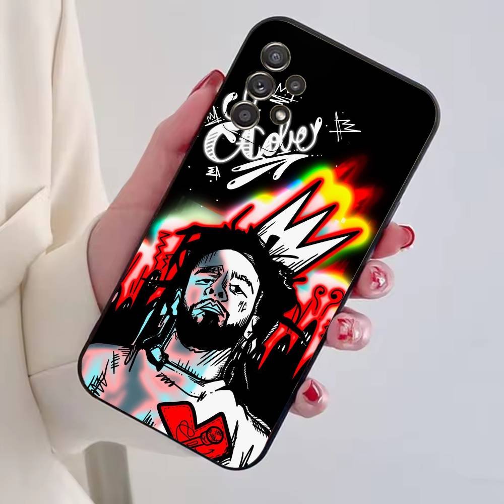 Coque de téléphone Pop J-J.Cole Noir Silicone Souple Pour Samsung S25,S24,S21,S22,S23,S30,Ultra,S20,Plus,Fe,Lite