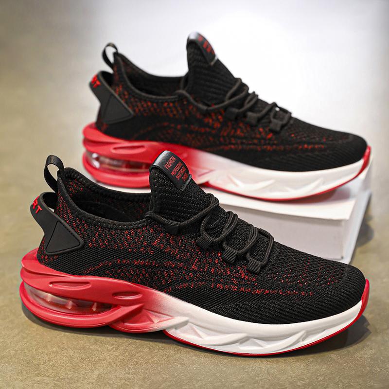 MAEDEF Walking Shoes Mens Lightweight Air Cushion Comfortable Causal Shoes Non Slip Breathable Mesh Sport Shoes for Men