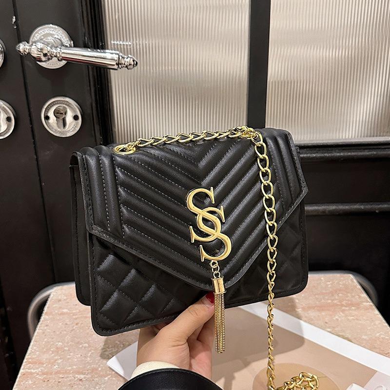 Light Luxury Niche Design Bag Women's Summer Women's Bag Trendy Fashion Leisure Bag Shoulder Small Square Bag Temperament Women's Bag