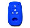 MALAKO Toyota Silicone Key Cover Key Case New VOXY 90 Series Noah Voxy, Blue