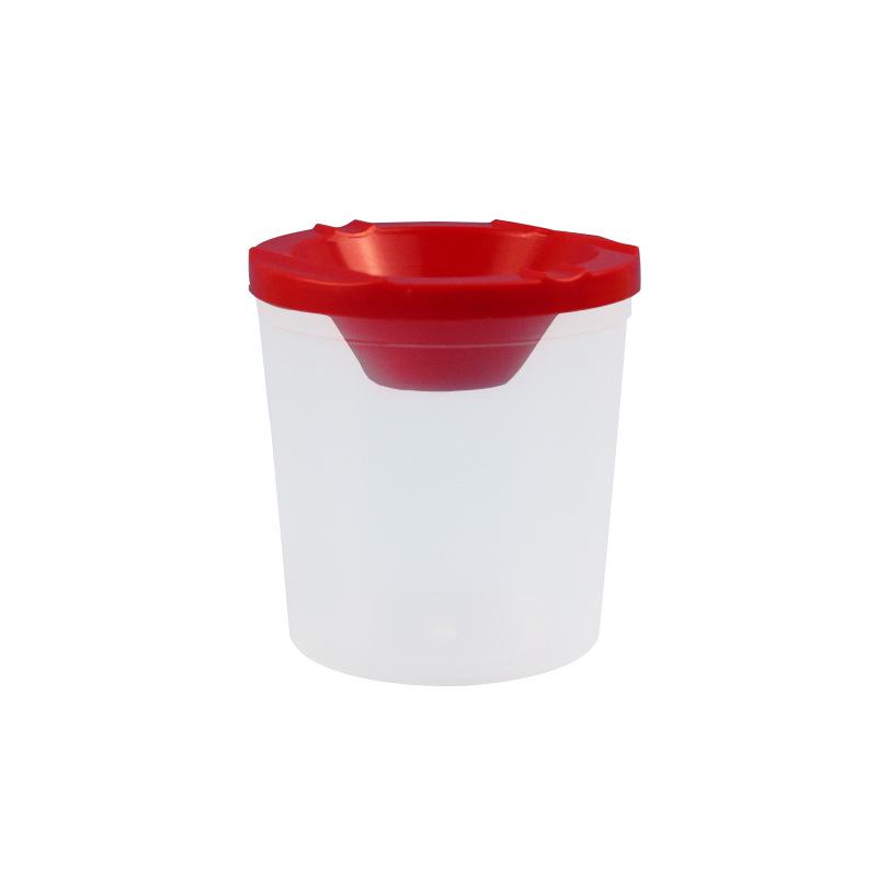 Pigment & Brush Washing Cups: Multi-functional Plastic for Kids' Painting Easel Accessories
