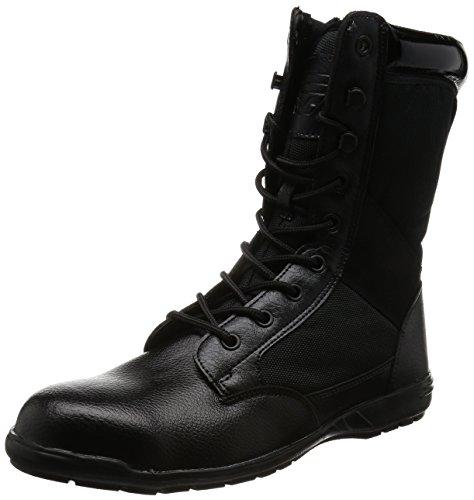 

Fukuyama Rubber Arrow Max #89 High-Cut Safety Shoes with Zipper, Black, Size 27.0cm